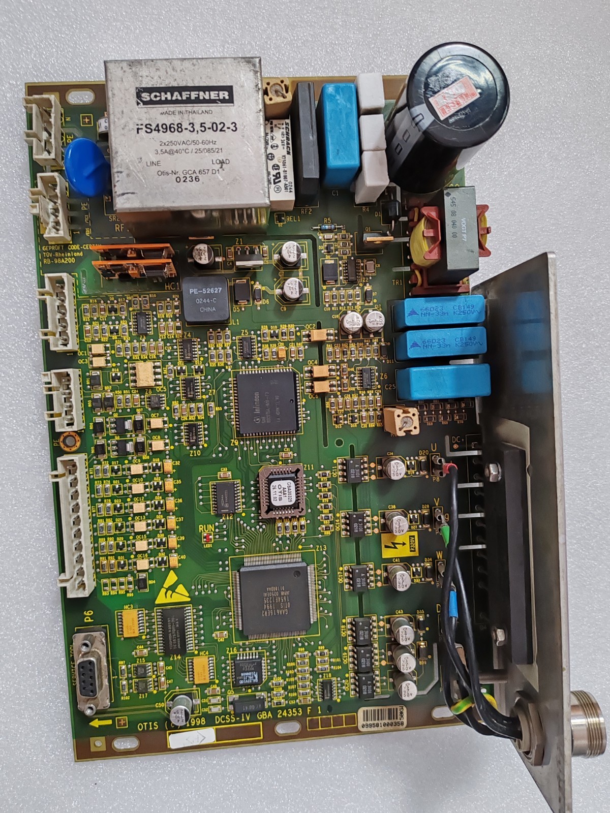 DCSS-IV GBA24353F1 Door operator plate 60 days warranty