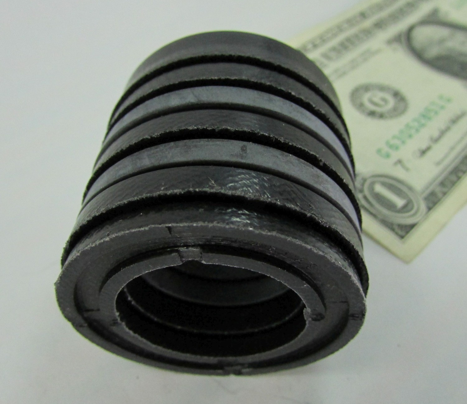 One 7-Piece Hydraulic Cylinder Rod V Seal Packing Set 25.37 x 41.27 x 35.05 MM