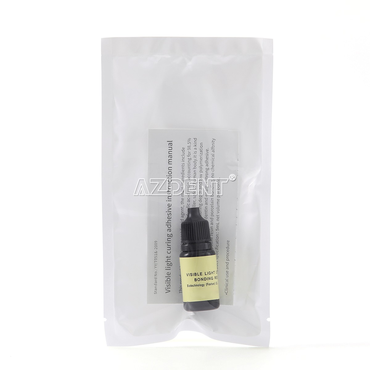 5 Packs Dental Adhesive Light Cure Dentin Enamel One Step Bonding Composite