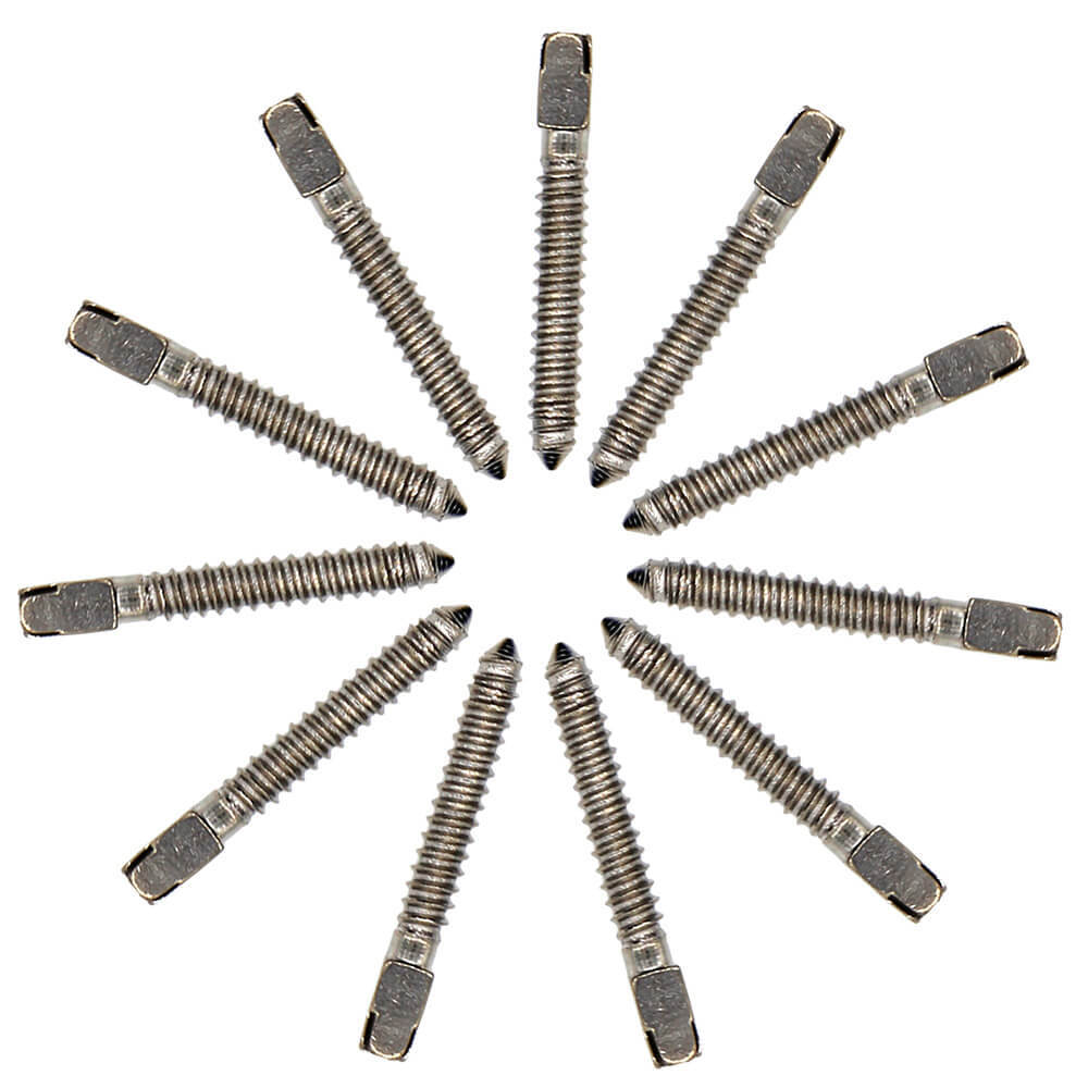 120pcs/box Assorted Dental endodontic Pure TITANIUM SCREW POST with tools