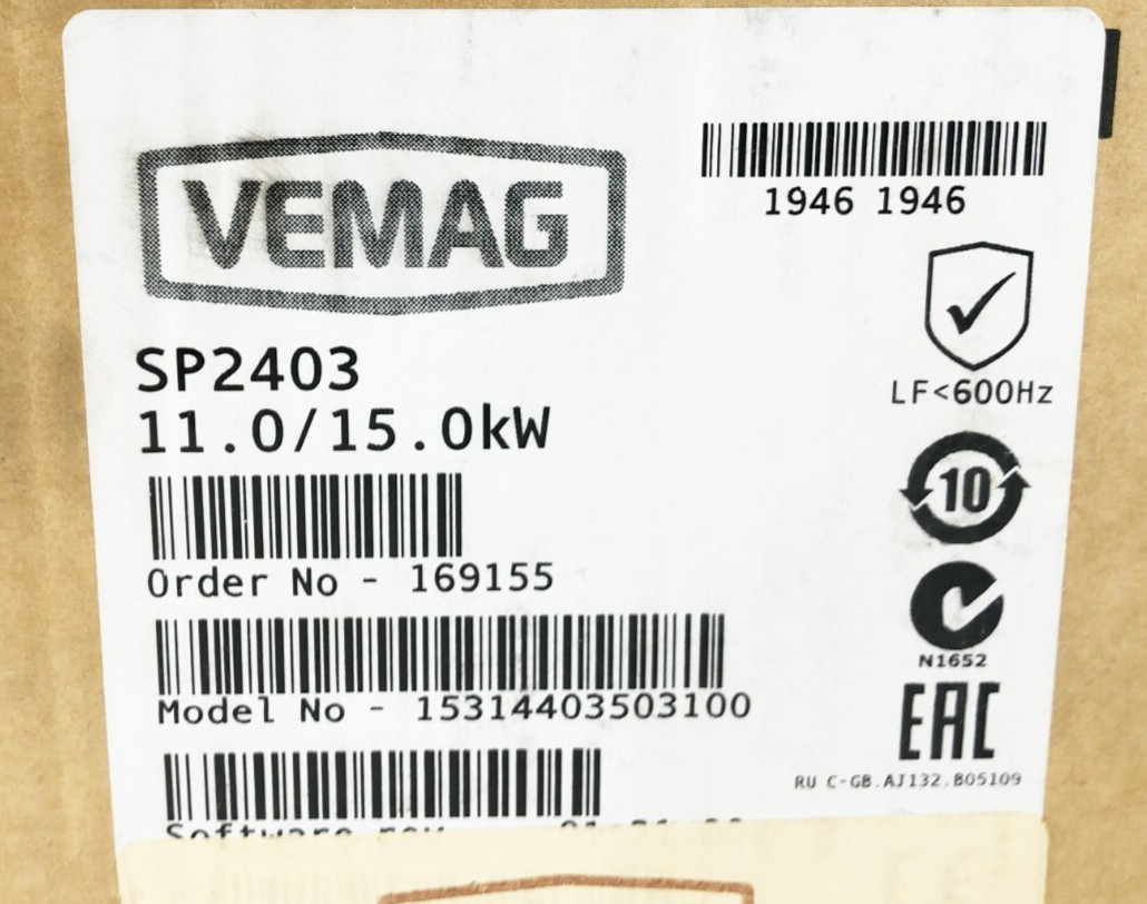 New Vemag SP2403 Inverter Drive 11.0/15.0kW
