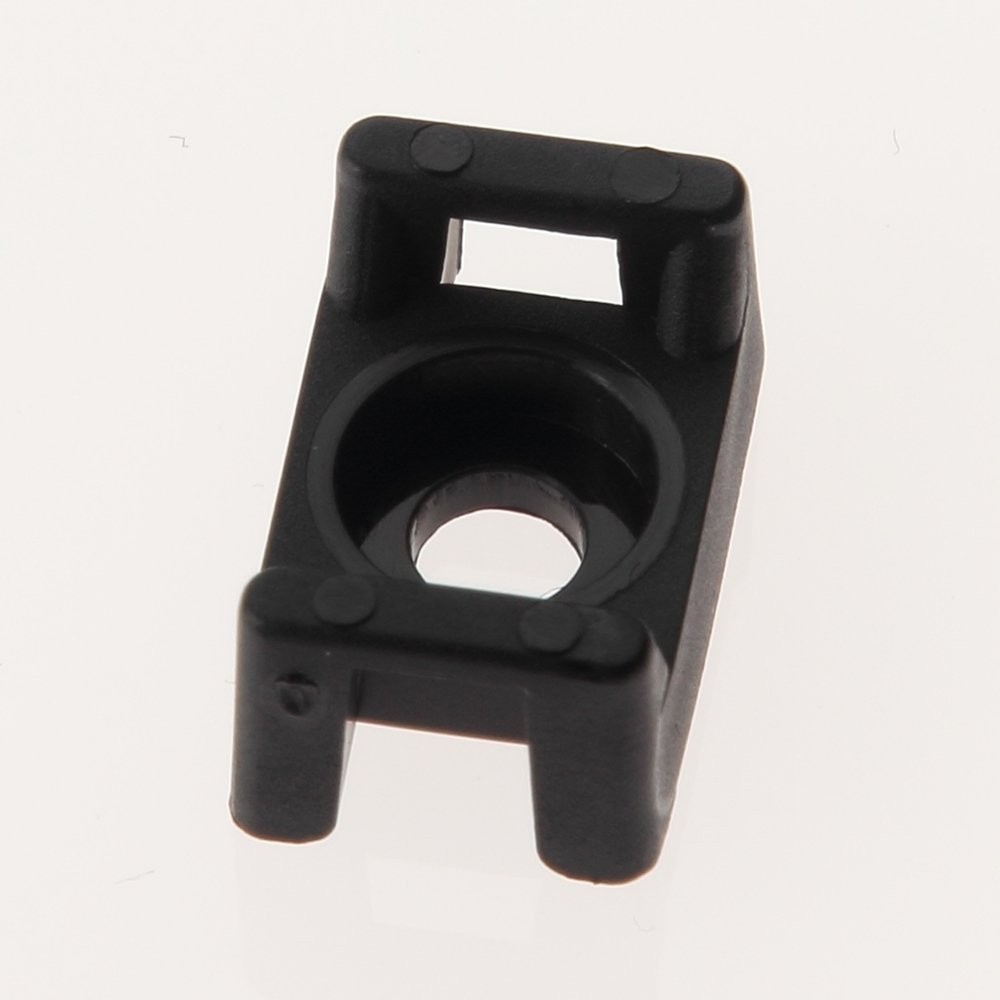 TM3S8-C100 Cable Tie Mount, .61″, #8 Screw, Weather Resistant, Polypropylene,…