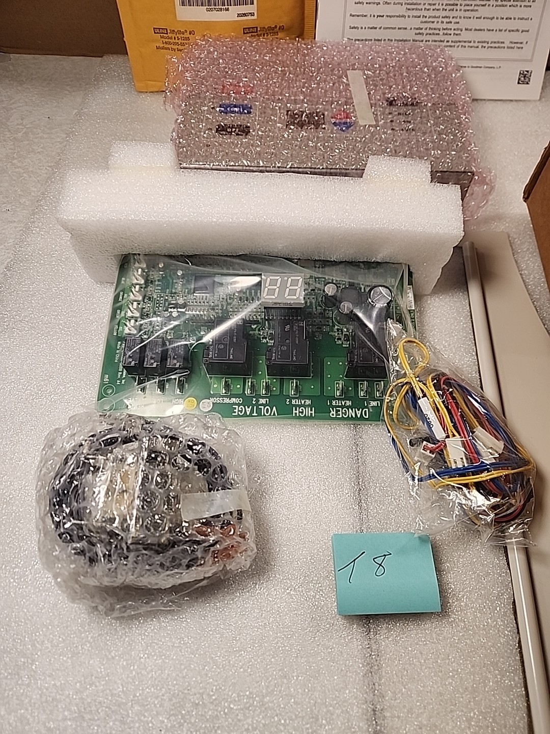 New RSKP0008 OEM Genuine Goodman/Amana Control Board Kit, Panel, Wiring