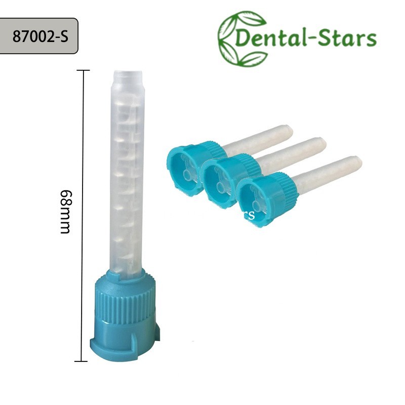 Dental Mixing Tips for Light Body Impression Material Green Long 90mm/Short 70mm
