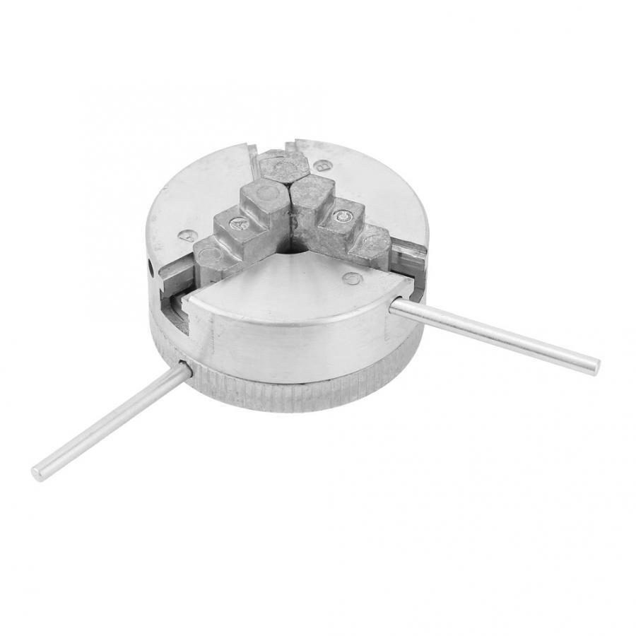 Z011 Metal 3 Jaws Manual Lathe Chuck Clamp Self-Centering Mini Drill Chuck AO