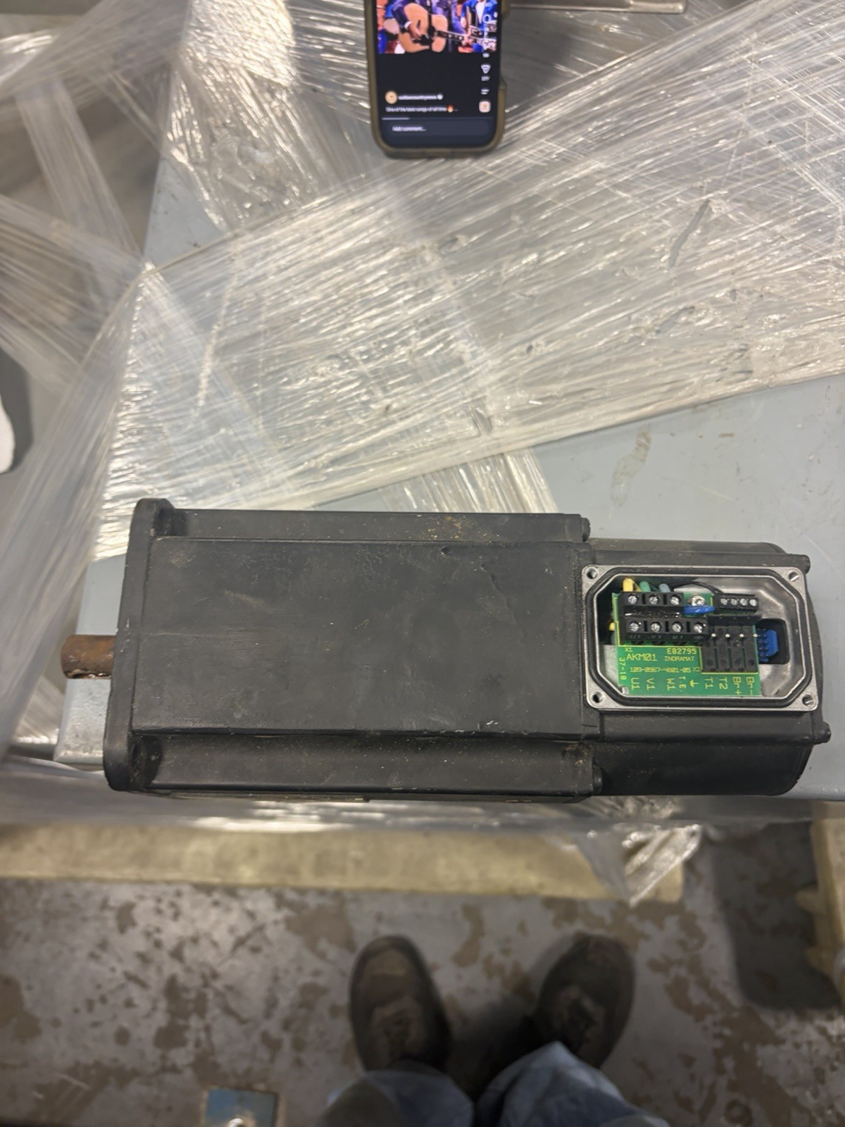 Rexroth Indramat MKD071B-061-GP0-KN Servo Motor USED