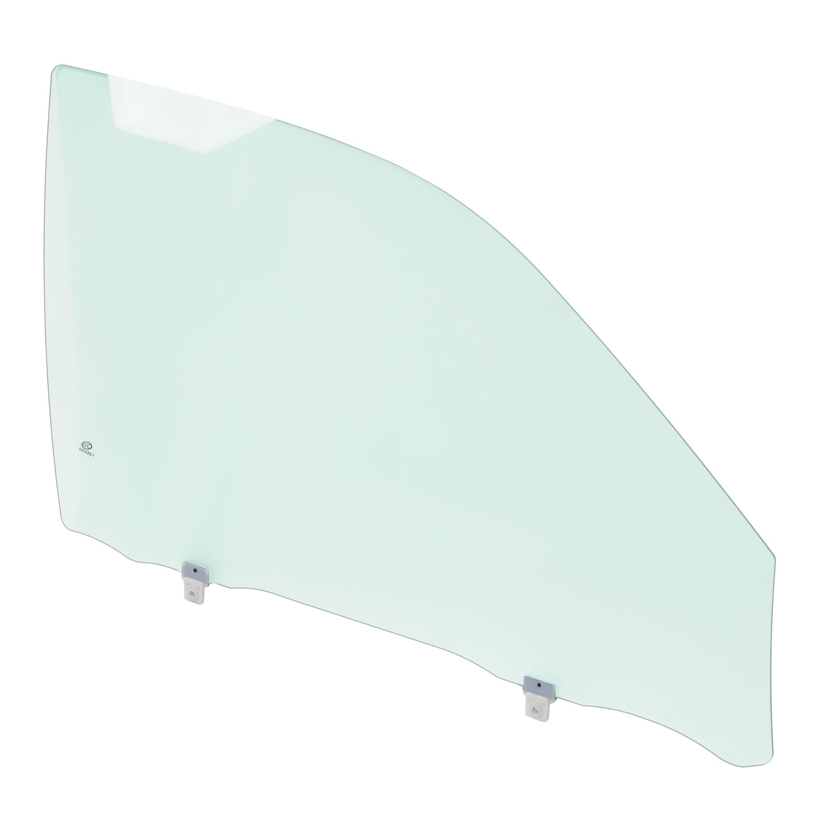 Almuloo Passenger Right Side Front Door Window Glass Compatible 2004-2012