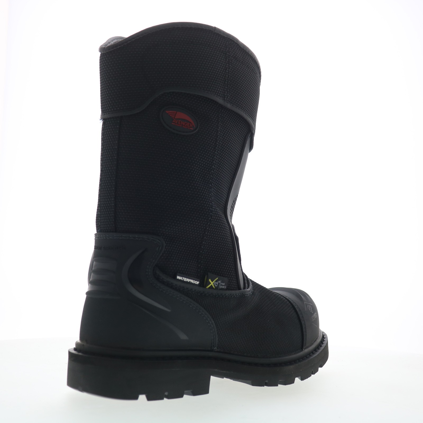 Avenger Hammer Wellington Carbon Toe WP Mens Black Work & Safety Boots