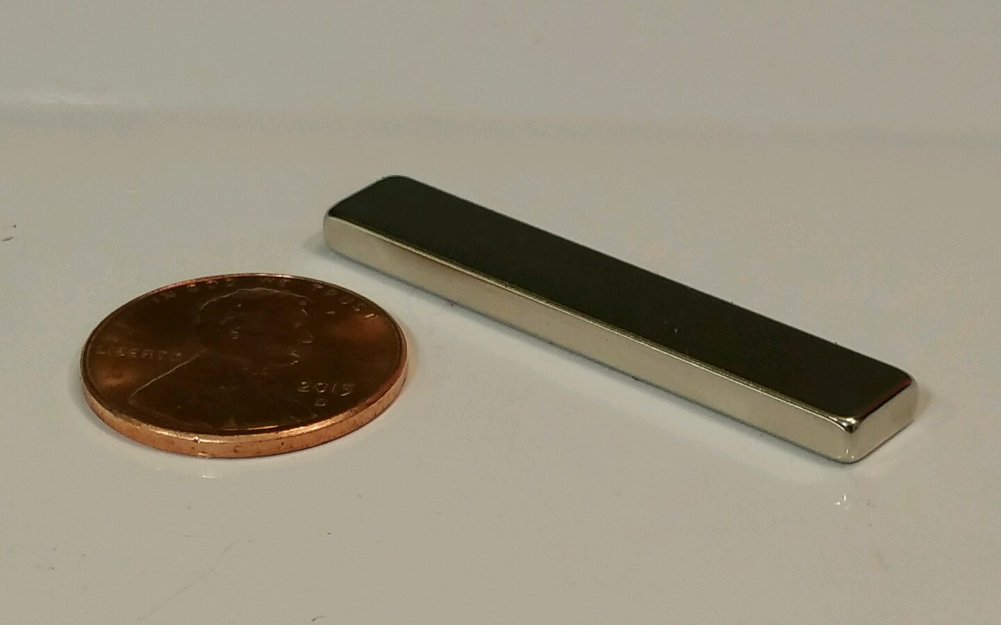 10 NEODYMIUM magnets 1-1/2″ × 1/4″ × 1/8″ Strong Rare Earth magnets. N52 Grade