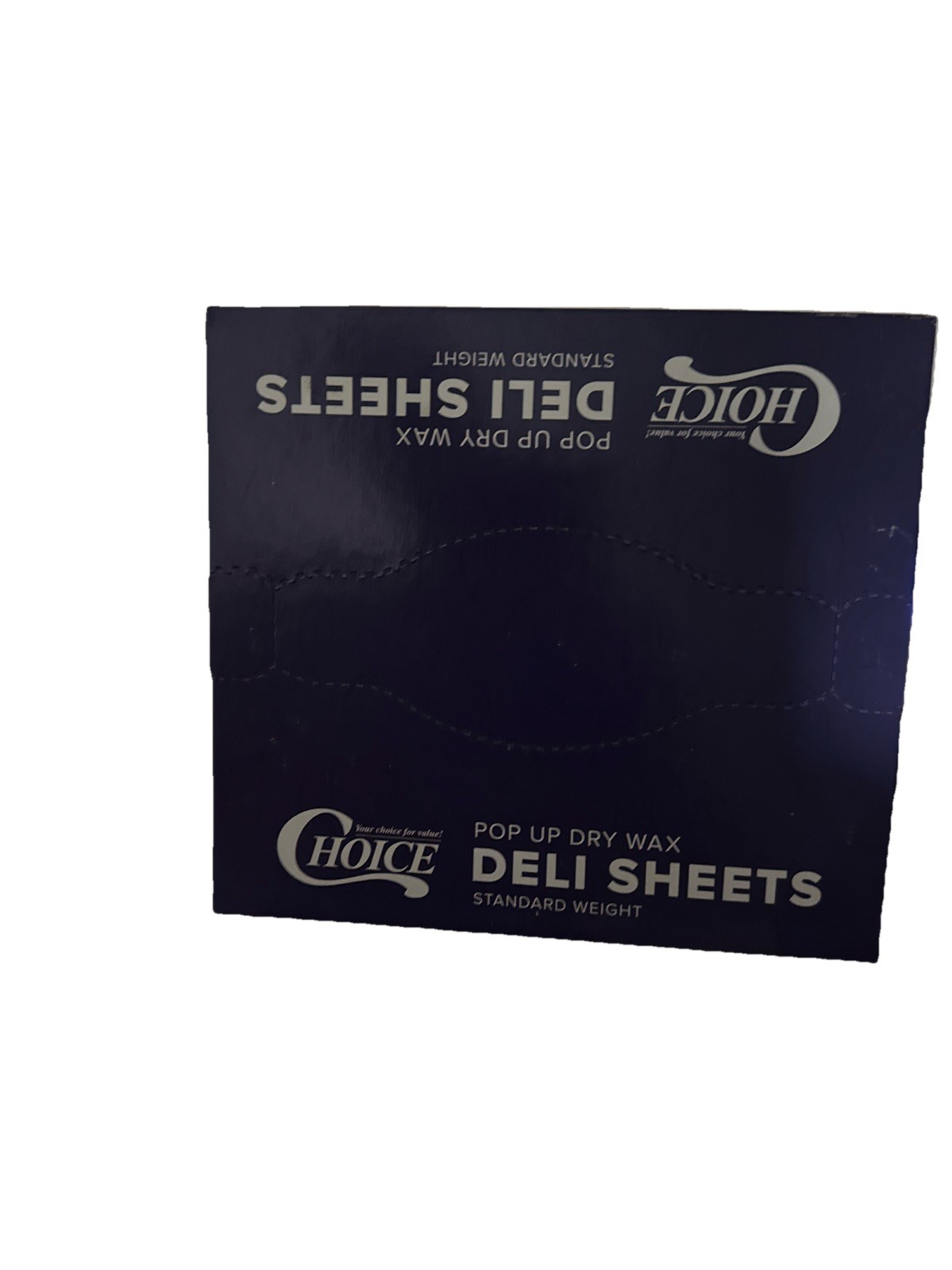 500 Count Pre-Cut Pop Up Dry Wax Deli Sheets ~ Standard Weight ~ 6” X 10.75”