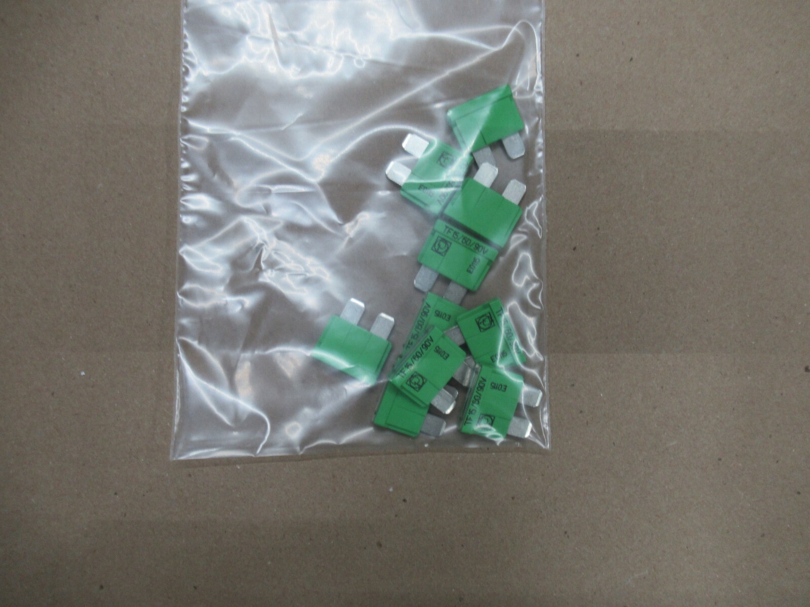 LITTELFUSE 162.7049.5152 GREEN FUSE TF15 / 60 / 90V PACK OF 10