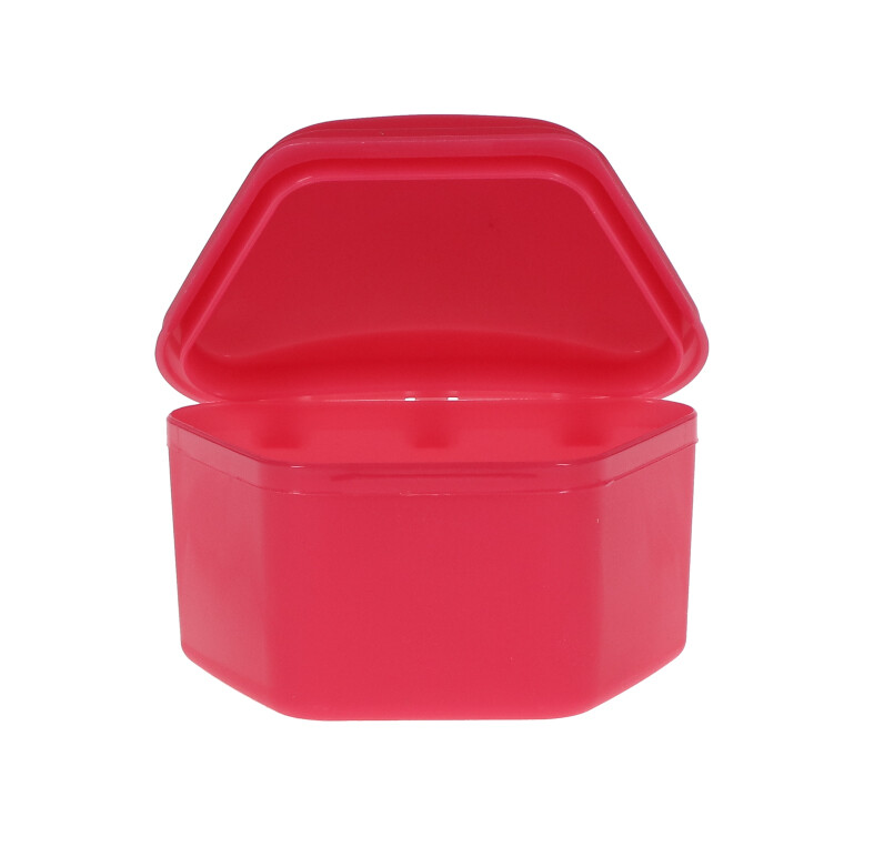 House Brand Dentistry 100010 Denture Storage Boxes Assorted Colors 12/Pk
