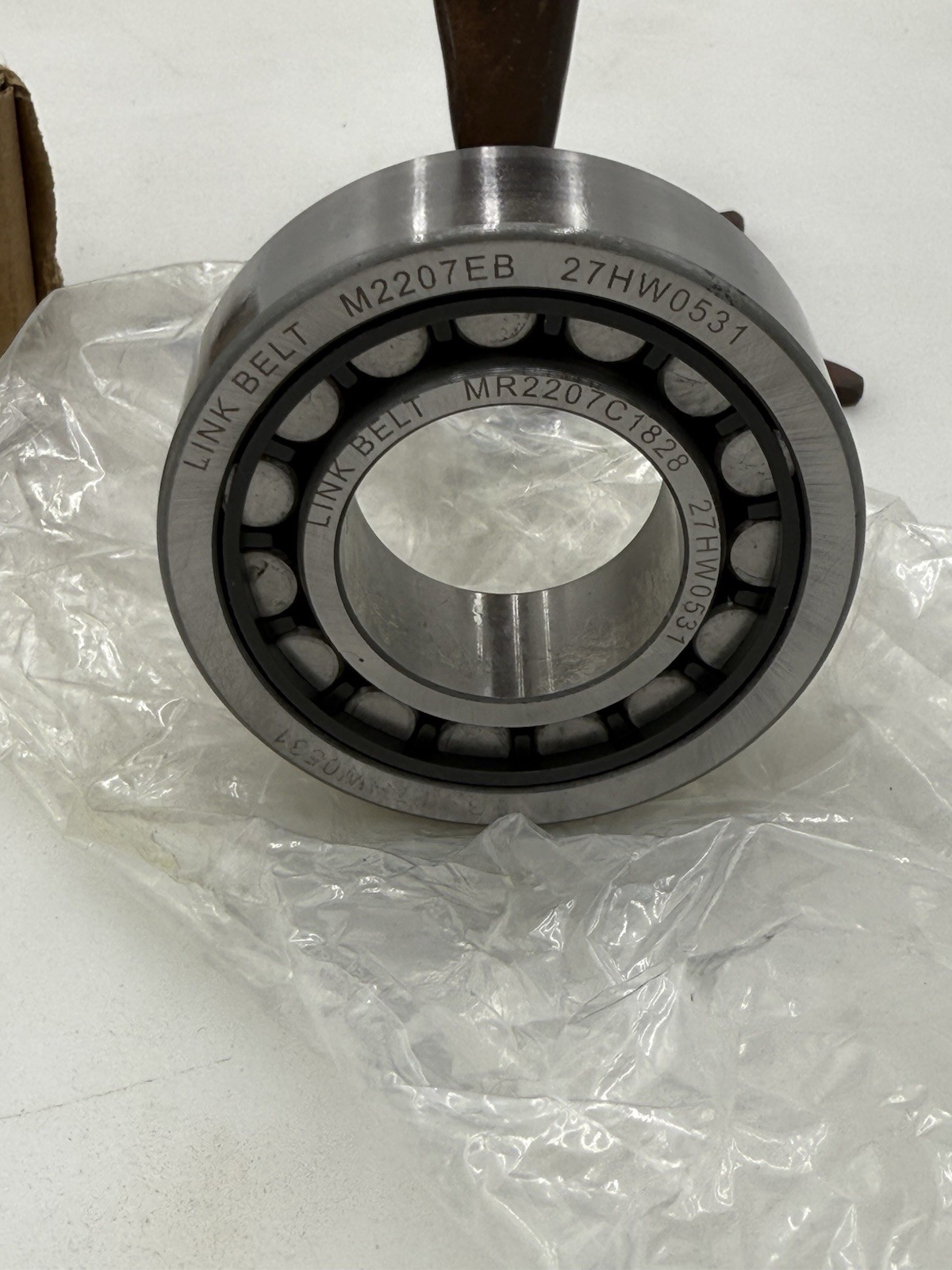 MR2207EBC1828 LINK-BELT Cylindrical Roller Bearing Polymeric Retainer 35-ID NEW