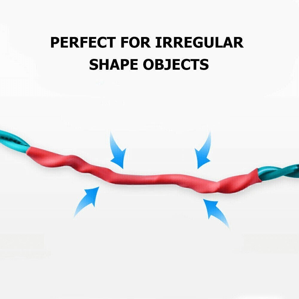 10ft 3:1 Ratio Heat Shrink Tubing Dual Wall Adhesive Glue Lined Φ1/4″ (6.4mm) US