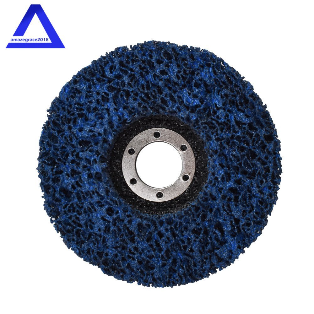 10 Pack 4.5”x7/8″ Poly Strip Disc Wheel Paint Rust Removal Clean Angle Grinder