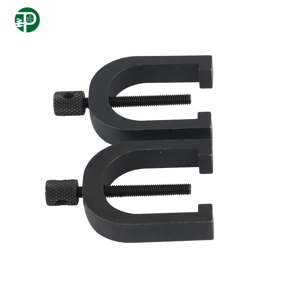 Precision 1-5/8″ × 1-1/4″ × 1-1/4″ V Blocks and Clamp Set Steel Gauge Machinist