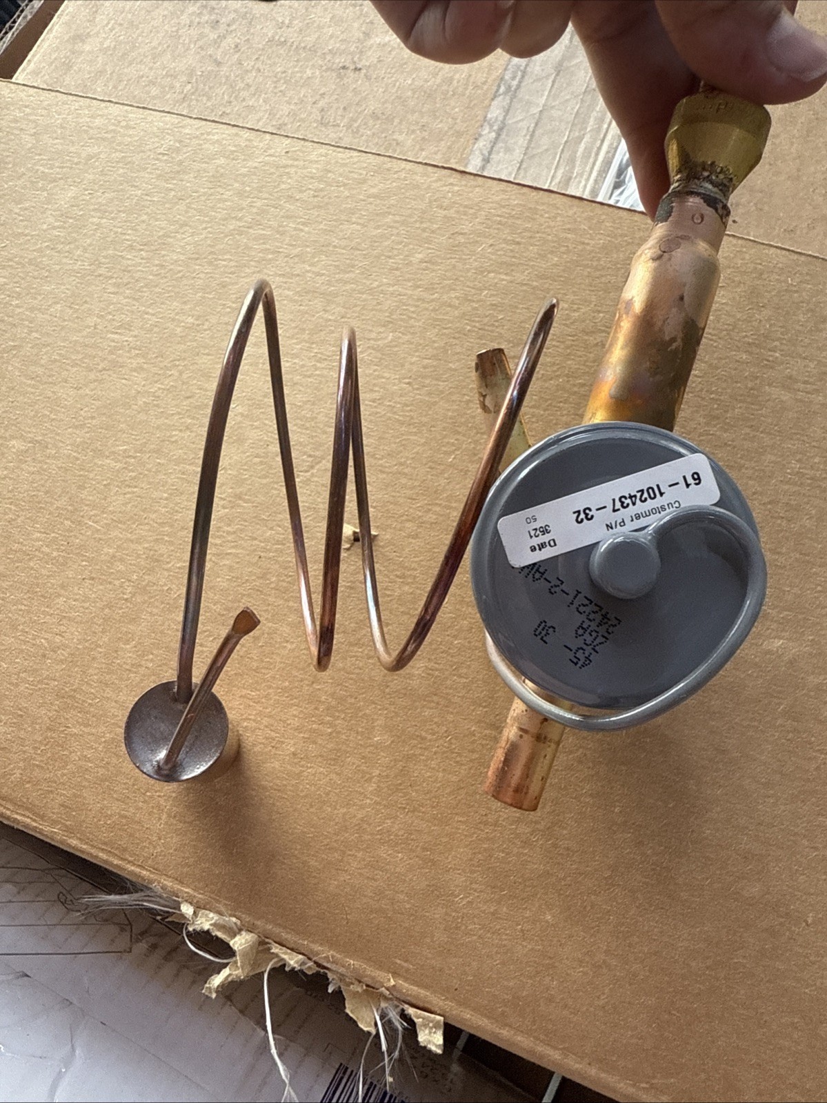 Rheem 61-102437-32 Thermal Expansion Valve TXV BBIZE-3-GA