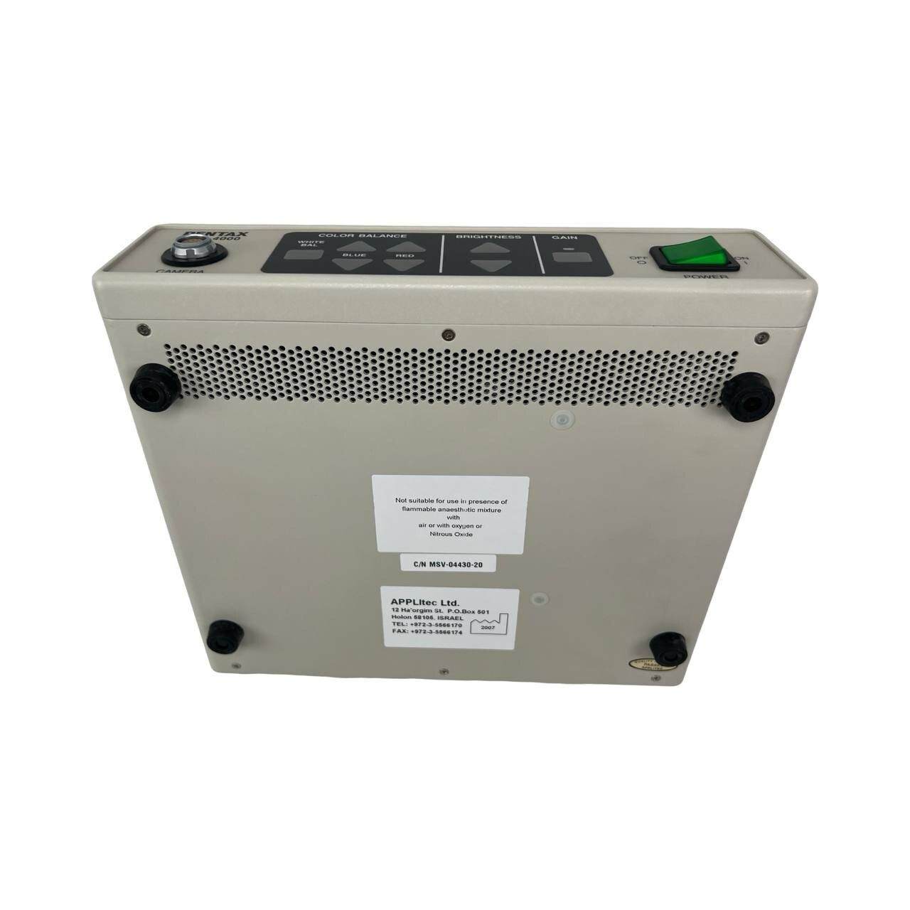 PENTAX PSV-4000 ENDOSCOPY CAMERA PROCESSOR CONSOLE