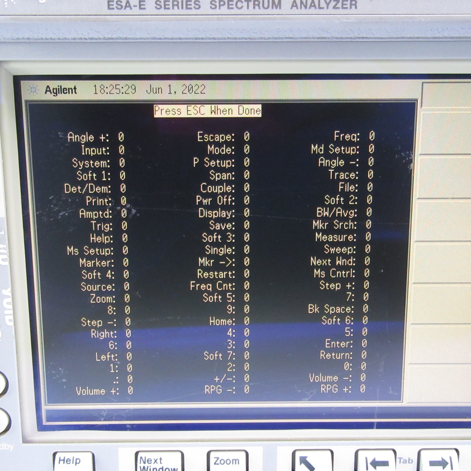 Agilent HP Keysight E4402B Spectrum Analyzer 9 kHz–3.0 GHz ESA‑E T12-D14