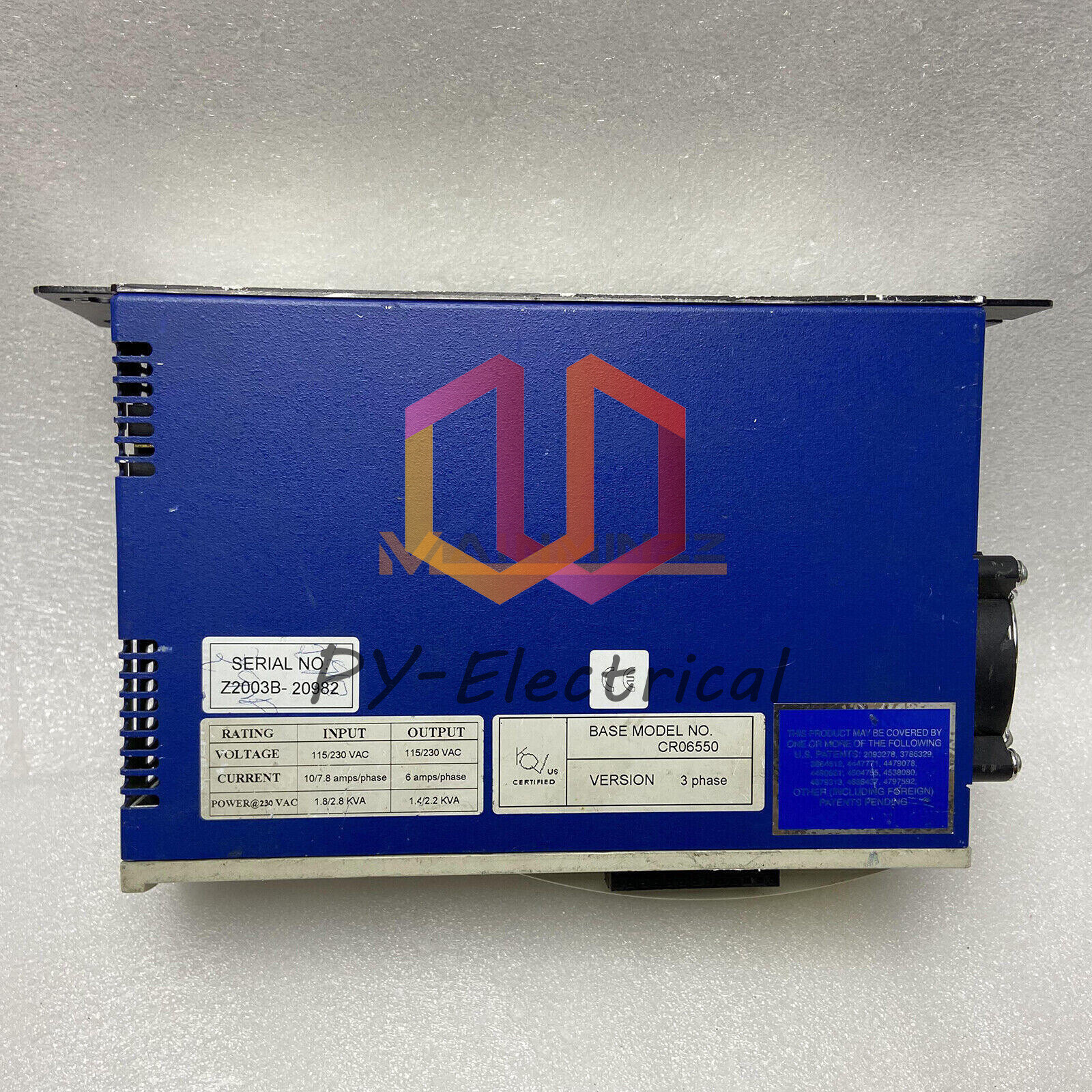 Used 1PCS Kollmorgen Drive CR06550 CR06550 TESTED