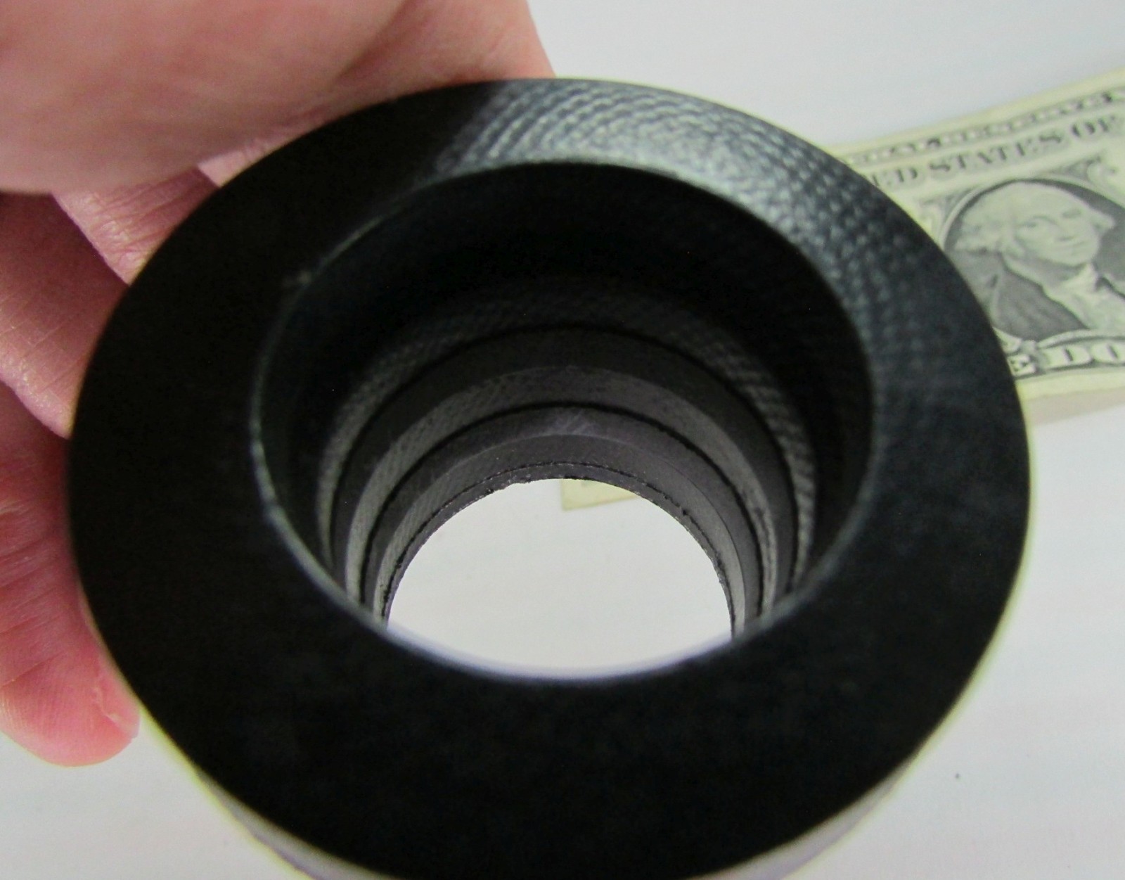 One 7-Piece Hydraulic Cylinder Rod V Seal Packing Set 25.37 x 41.27 x 35.05 MM