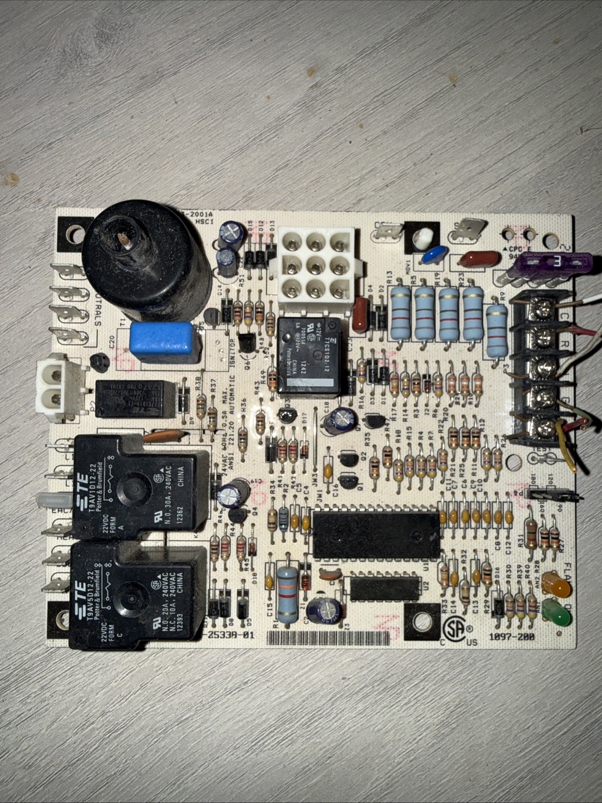 OEM Rheem Ruud 62-25338-01 Control Board 1097-200 1097-83-2001A