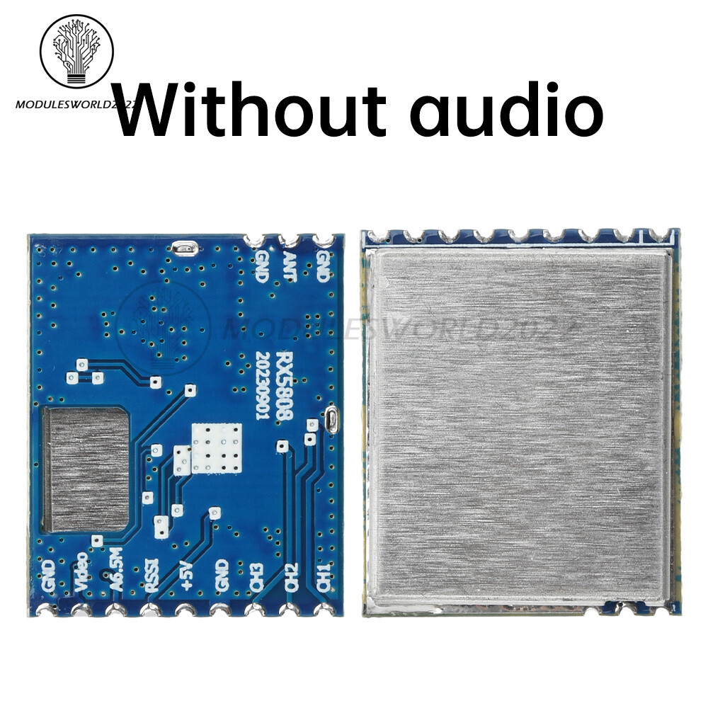 5.8G 5725~5865MHz Receiver Module RX5808 Wireless Audio Video Receiver Module