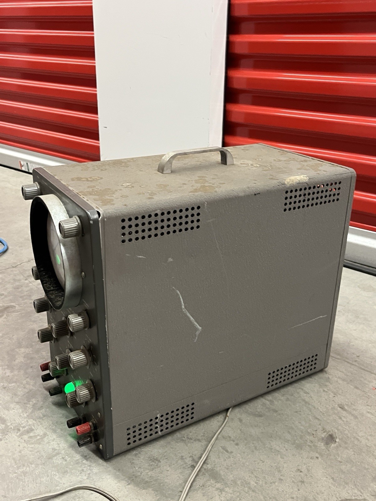 Vintage Heathkit Laboratory Oscilloscope Model O-11 Daystrom Tested Powers On