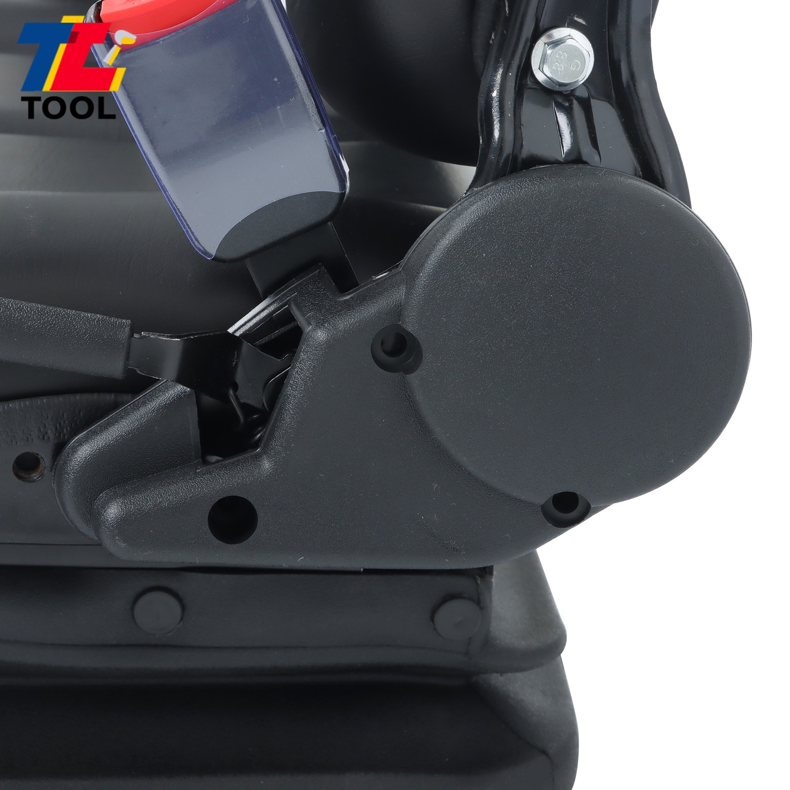 Forklift Tractor Seat Suspension Adjustable Backrest Armrest Safety Belt