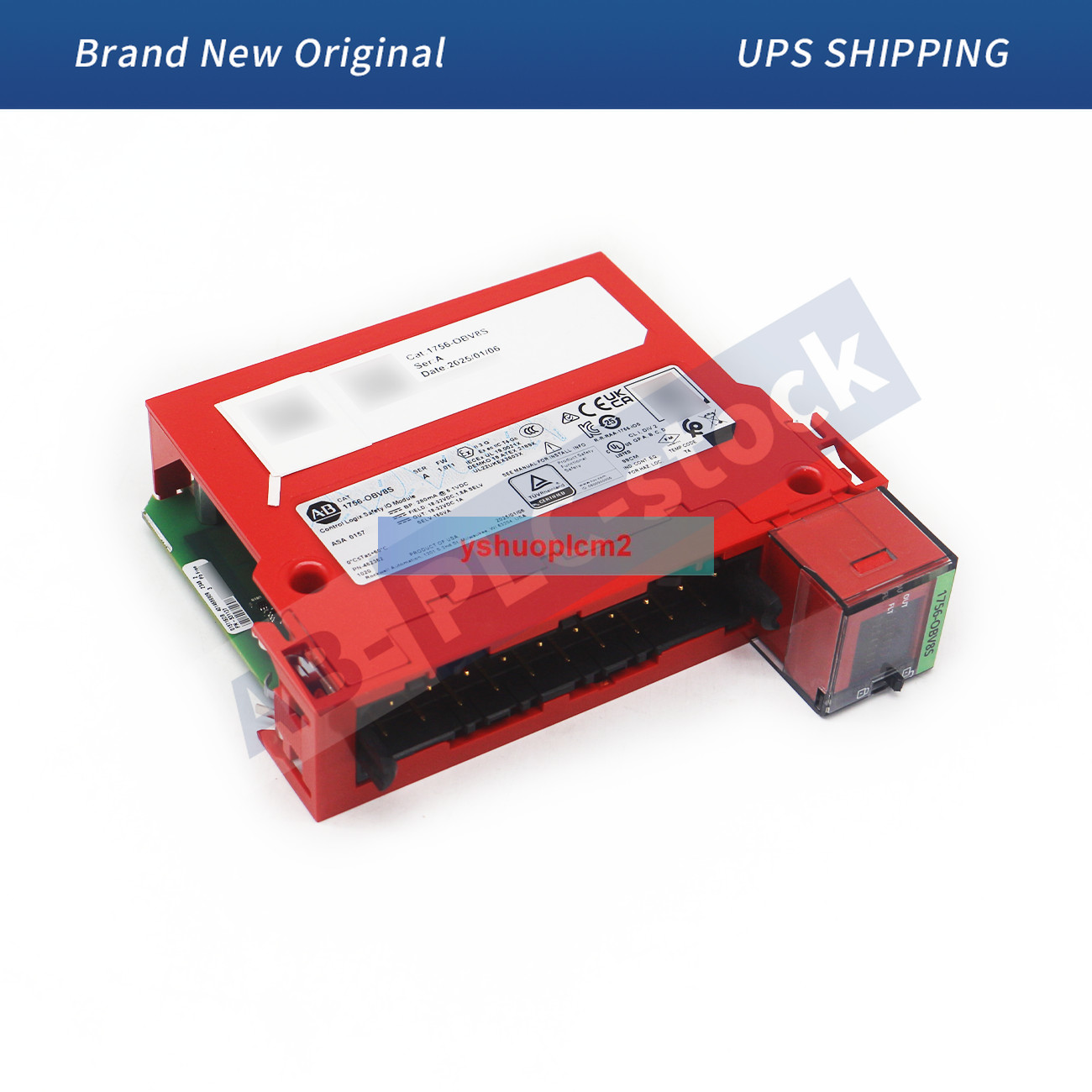 New Sealed 1756-OBV8S A~B Control Logix Safety IO Module
