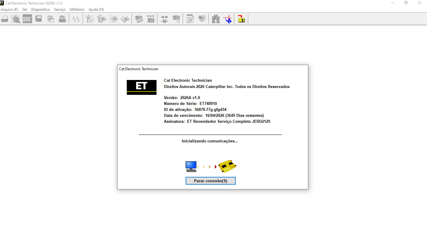 Cat SIS (2022) with Cat ET 2026A for Diagnostic Laptop Nexiq/Cat Comm Link