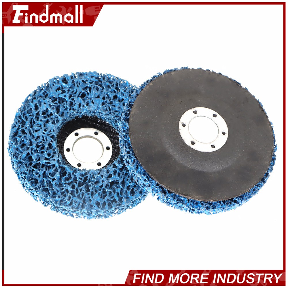 Findmall 10 x 4.5” Poly Strip Disc Wheel Paint Rust Removal Clean Angle Grinder