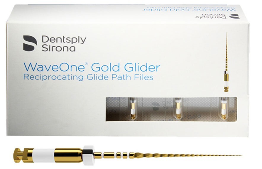 Waveone Gold Glider 21mm, 25mm, 31mm RECIPROCATING Glide Path File Dentsply 3/PK