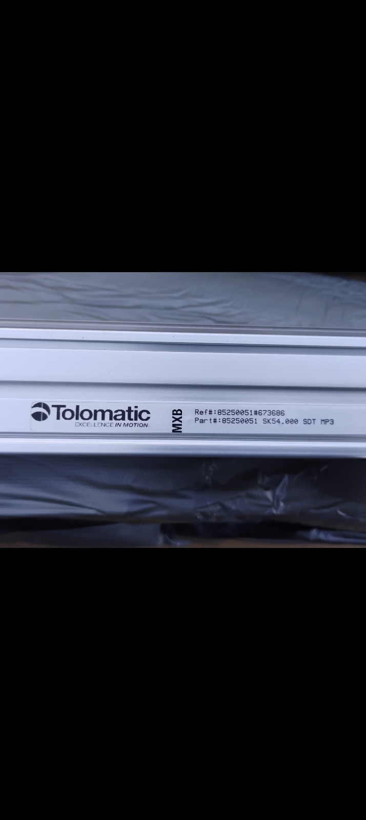 NEW-Tolomatic MXB25 Belt Driven Linear Actuator 1500mm Stroke+Mounting Plate Kit
