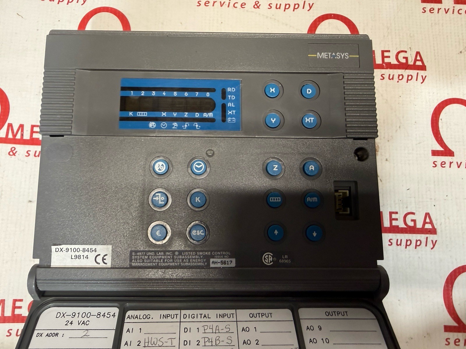 Johnson Controls Dx-9100-8454 Metasys Controller