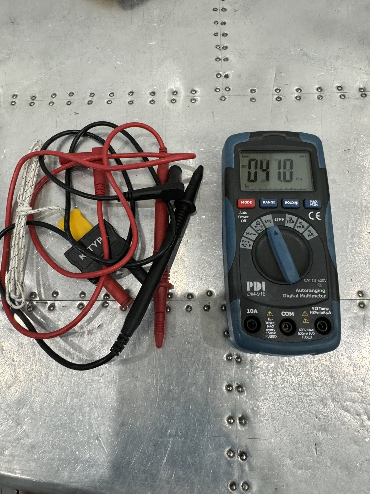 PDI DM-918 Handheld AC/DC Multimeter