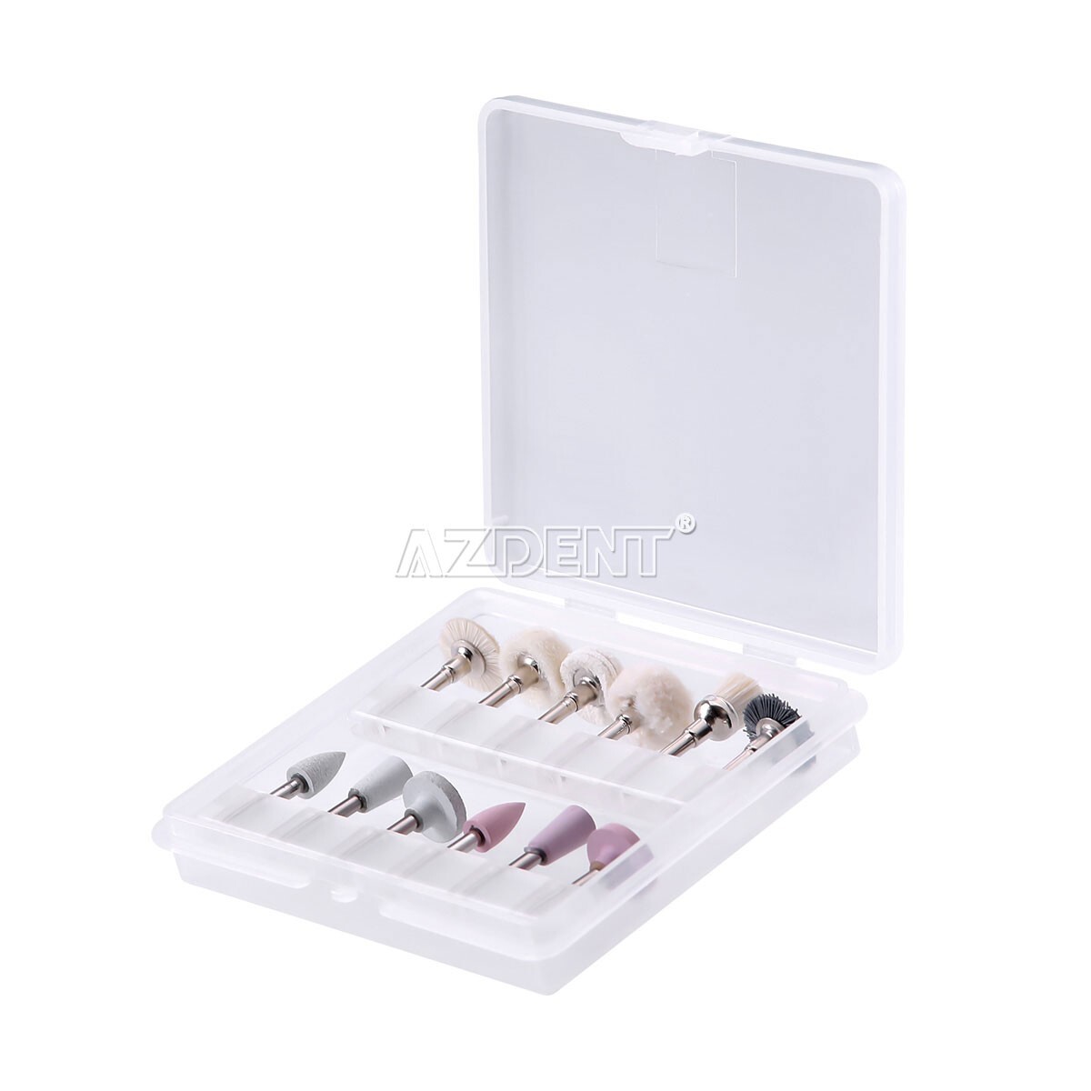 AZDENT Dental Composite Finishing Polishing Brushes Silicone Polishers RA 2.35mm