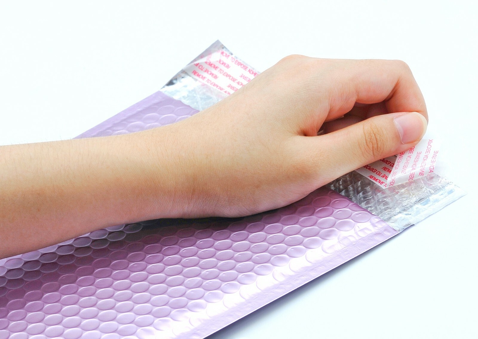 1-200 #2 8.5×12 Matte Metallic Purple Color Poly Bubble Padded Mailers