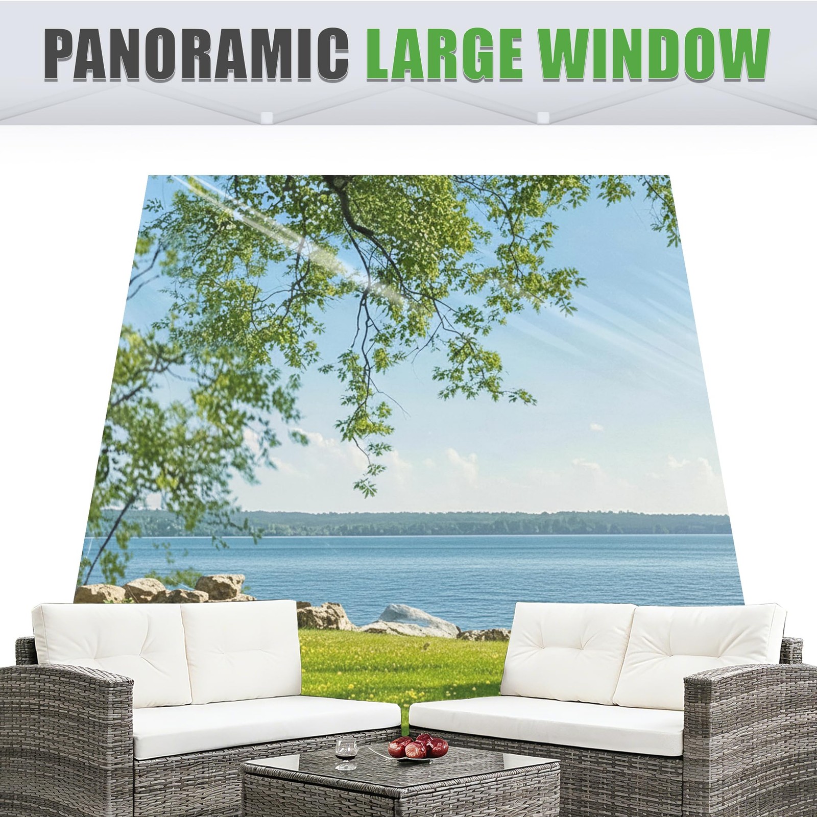 Scomanage Clear Canopy Sidewalls For 10X10 Slant Leg Pop Up Tent3 Pack Sunwalls