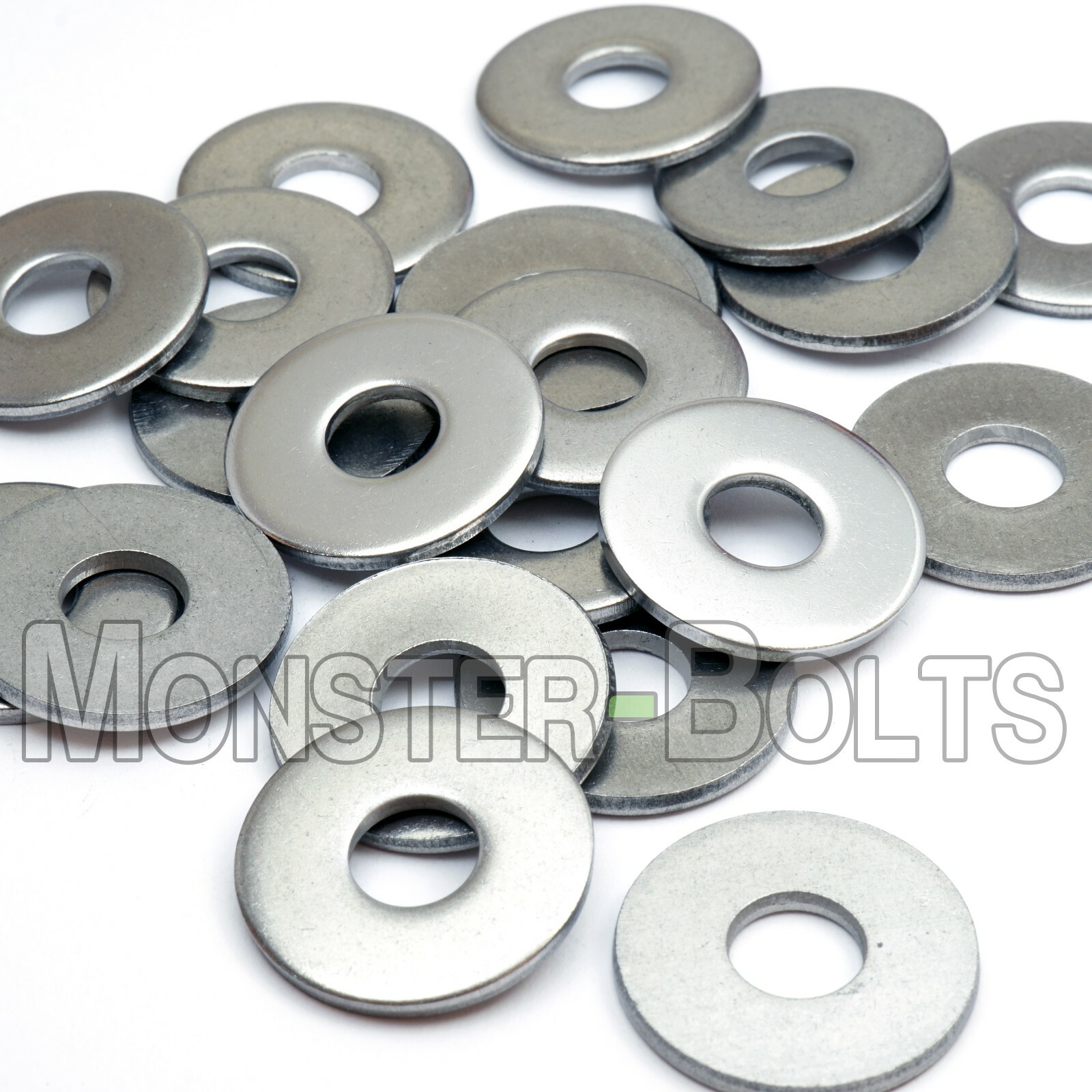 Stainless Steel Fender (Penny) Washers, A2 DIN 9021 – M3 M4 M5 M6 M8 M10 M12