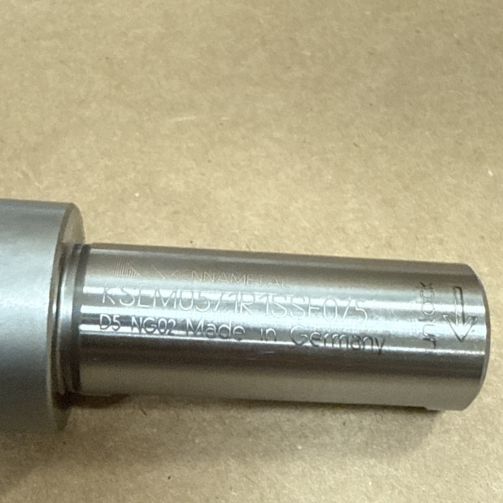 NEW KENNAMETAL KSEM0571R1SSF075 1xD Indexable Drill Body KSEM .578-.61”