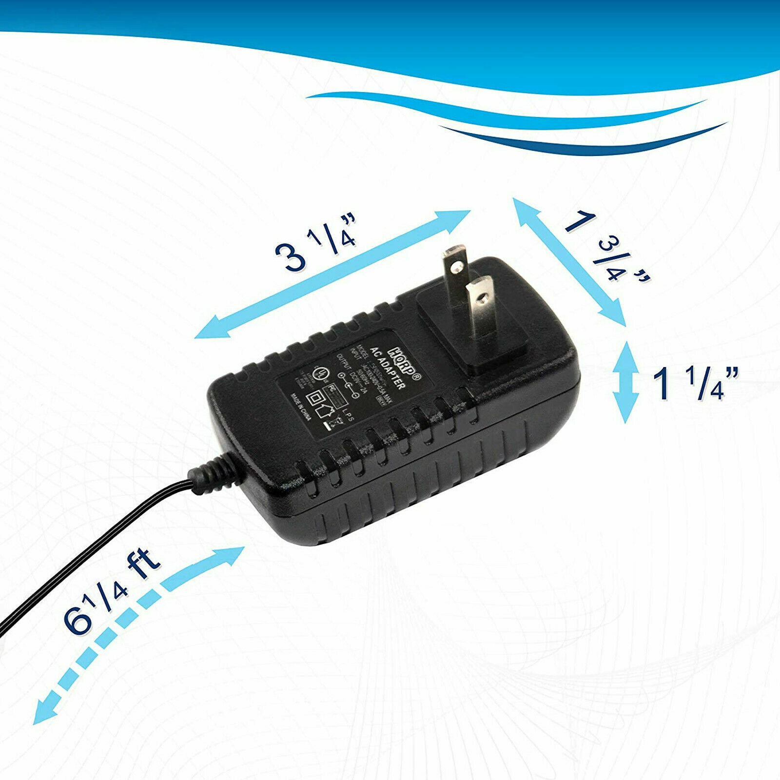 AC Power Adapter for DYMO 100 150 155 200 250 300 500 Rhino 3000 4200 5000 6000