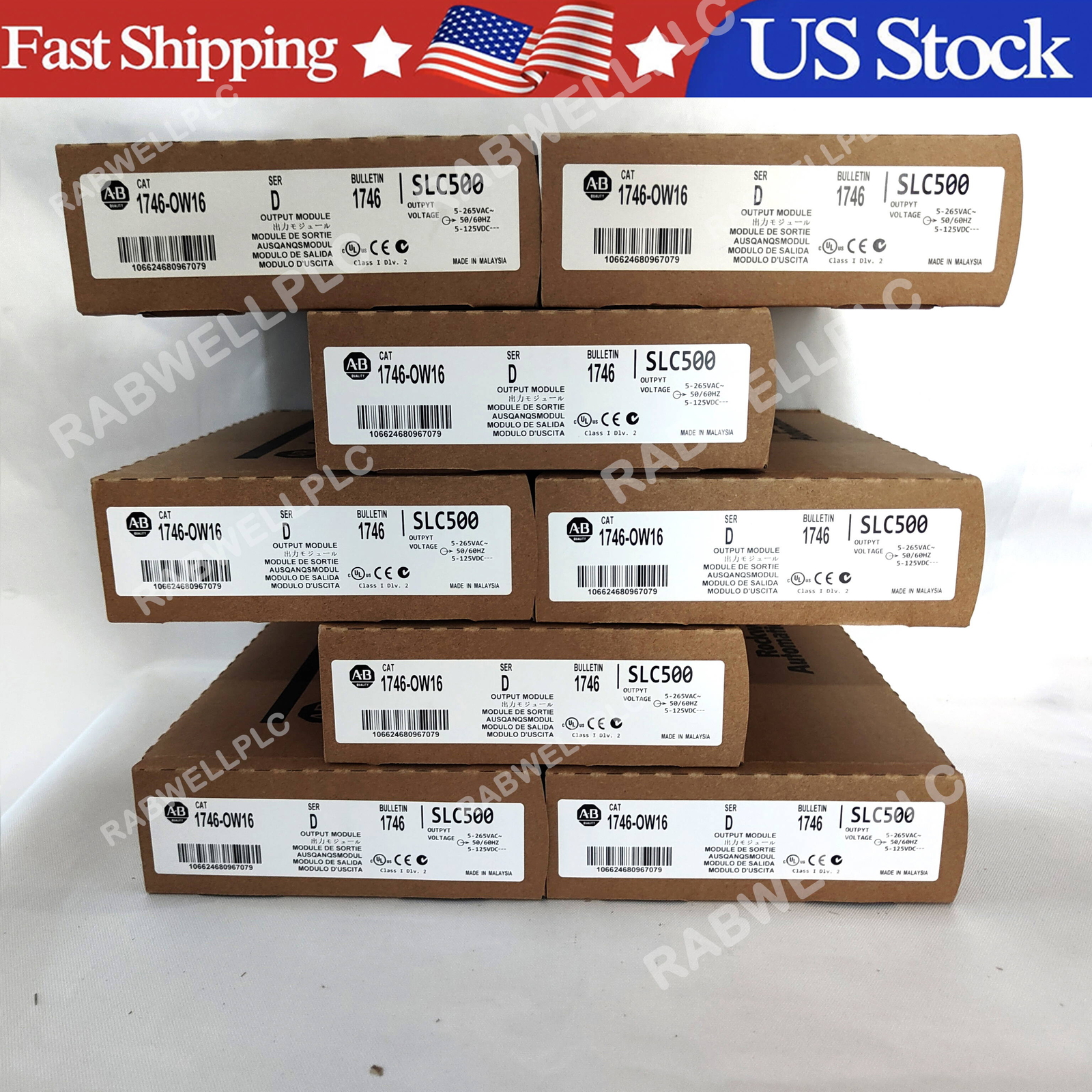 Allen-Bradley 1746-OW16 SLC 16 Point Digital Output Module New Factory Sealed
