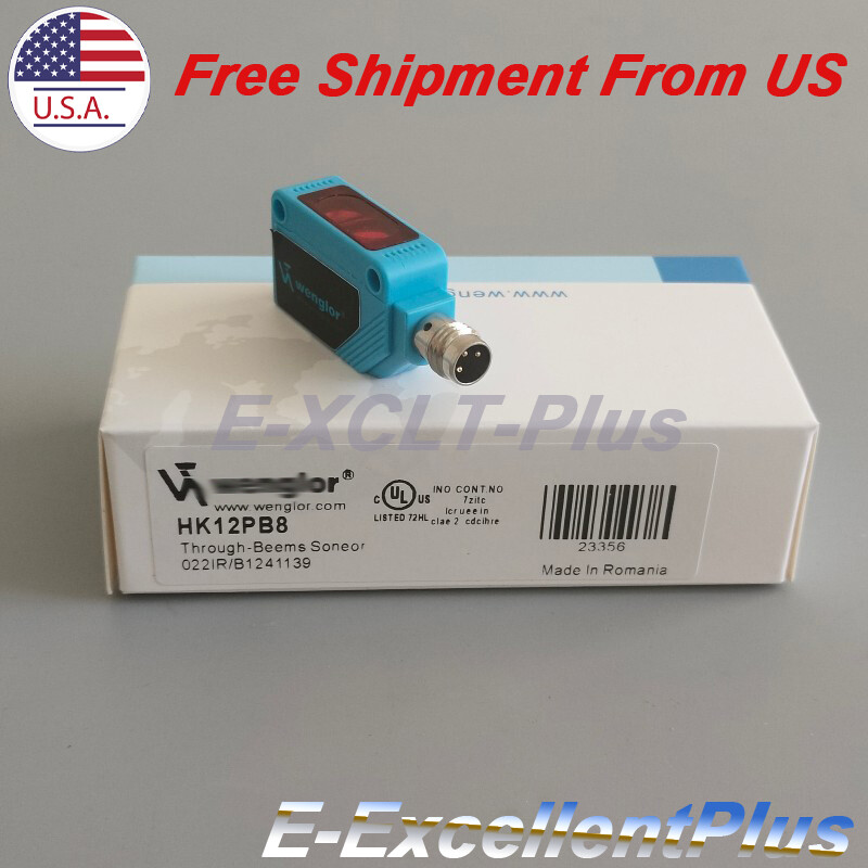 For Wenglor HK12PB8 Reflective Sensor Photoelectric Switch 10-30VDC US Shipping