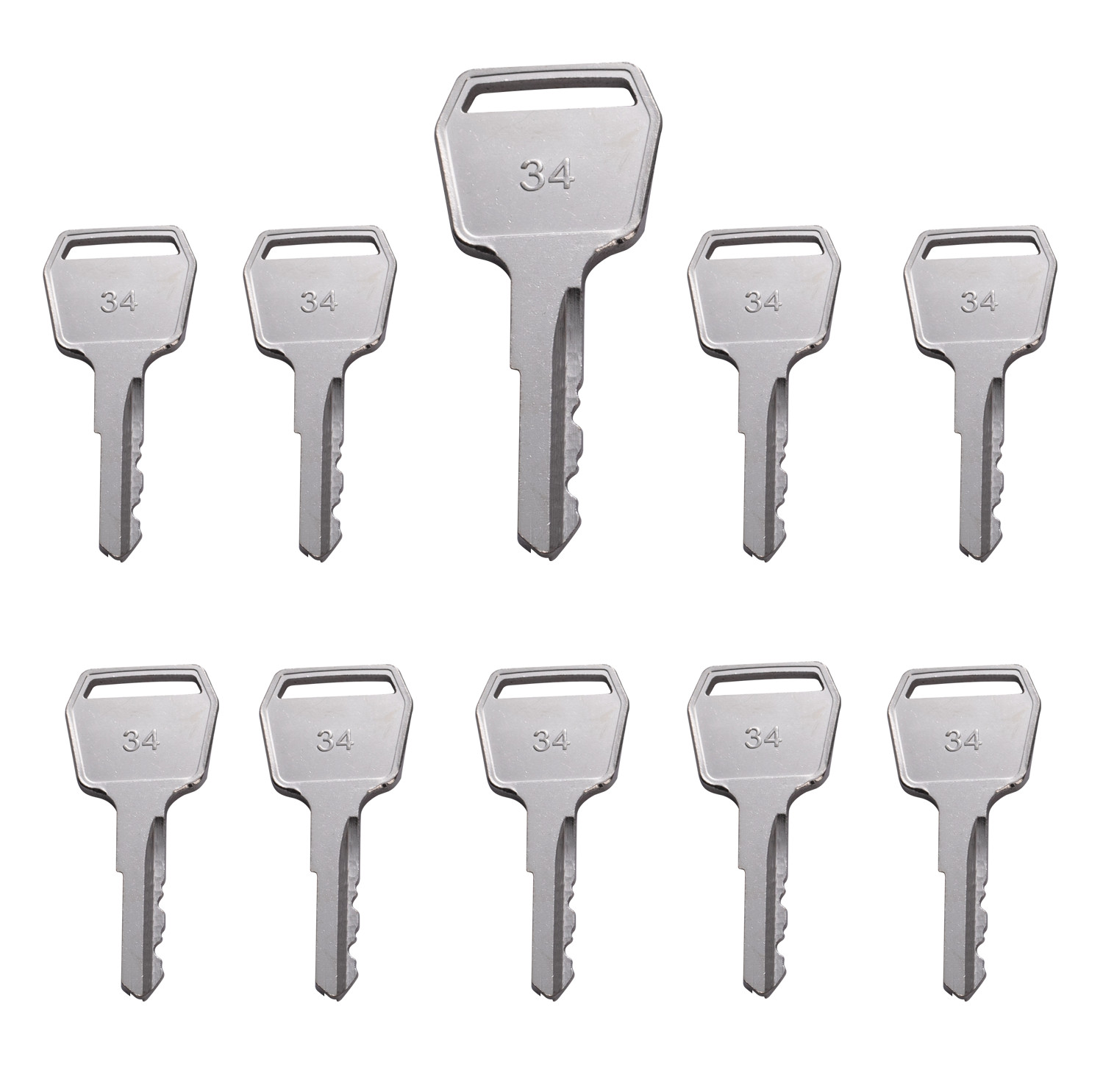 10PCS Forklift Ignition Keys Toyota Old 57421-22060-71 511416 TOYO416 TOYOLD