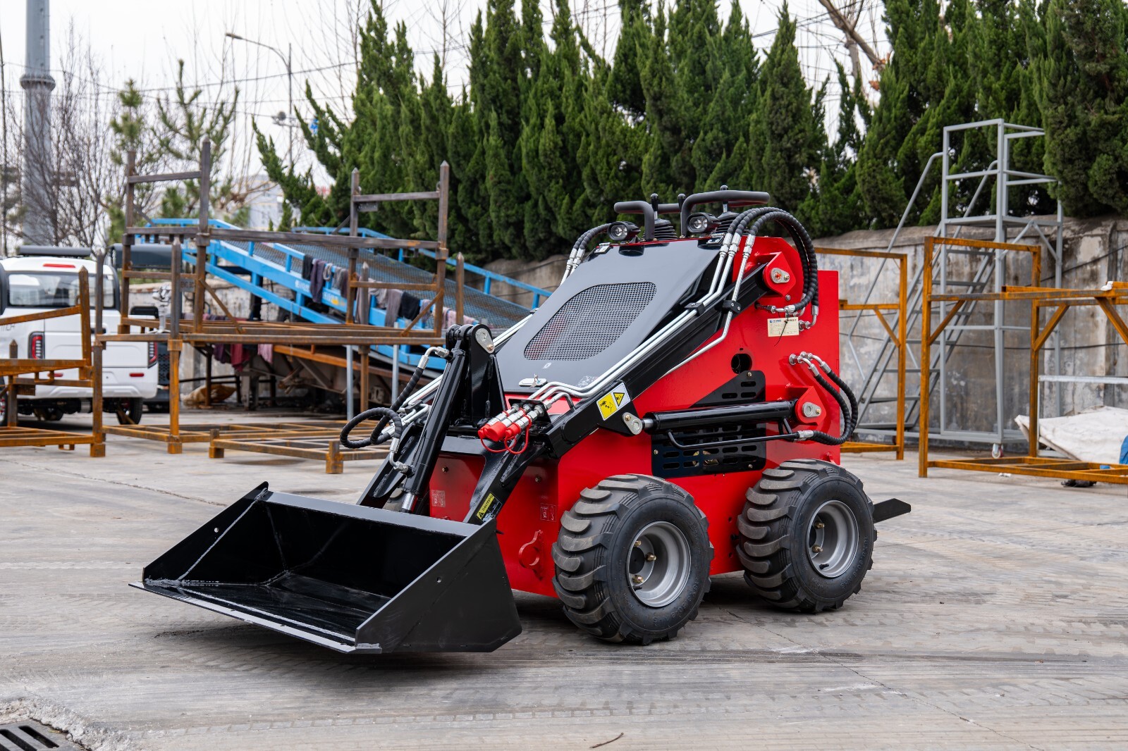 Mini Crawler Track Skid Steer Loader with EPA in Stock