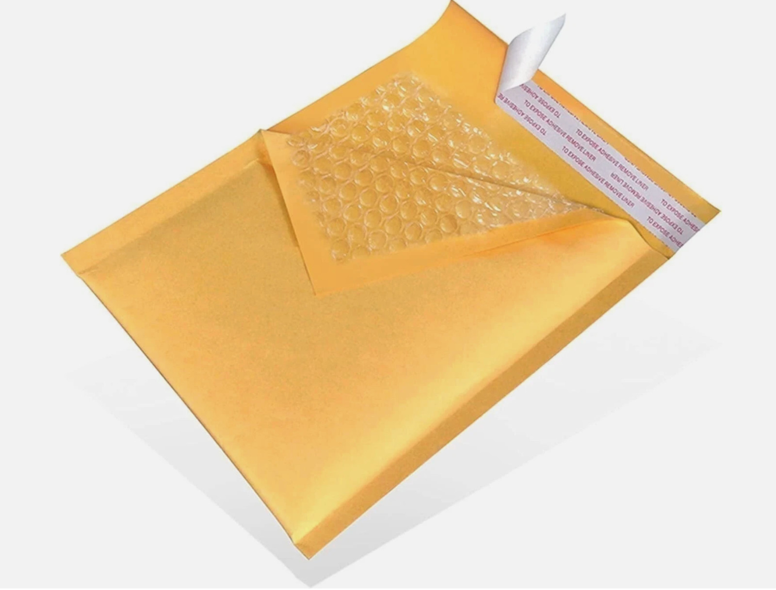 1000 #000 4×8 Kraft Paper Bubble Padded Envelopes Mailers Shipping Case 4″x8″.