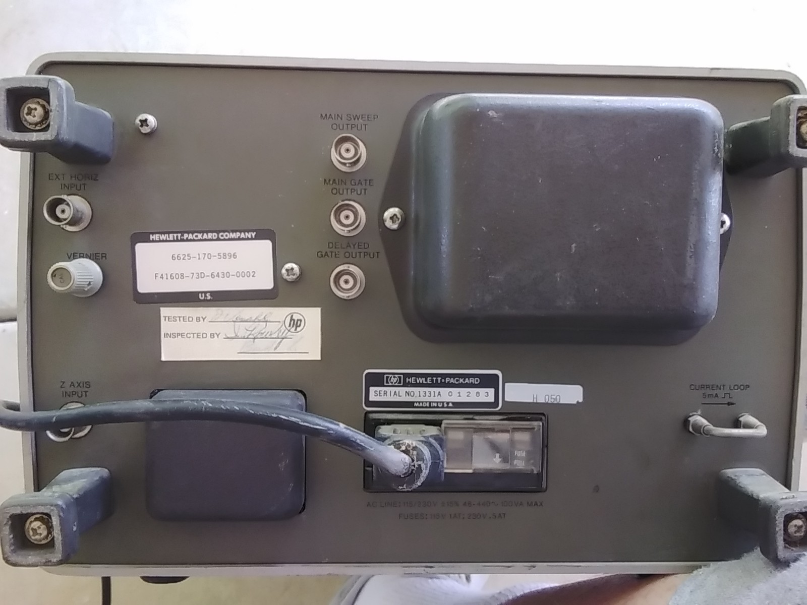 B&K Precision 1710A Dual Trace Oscilloscope -OPT H50