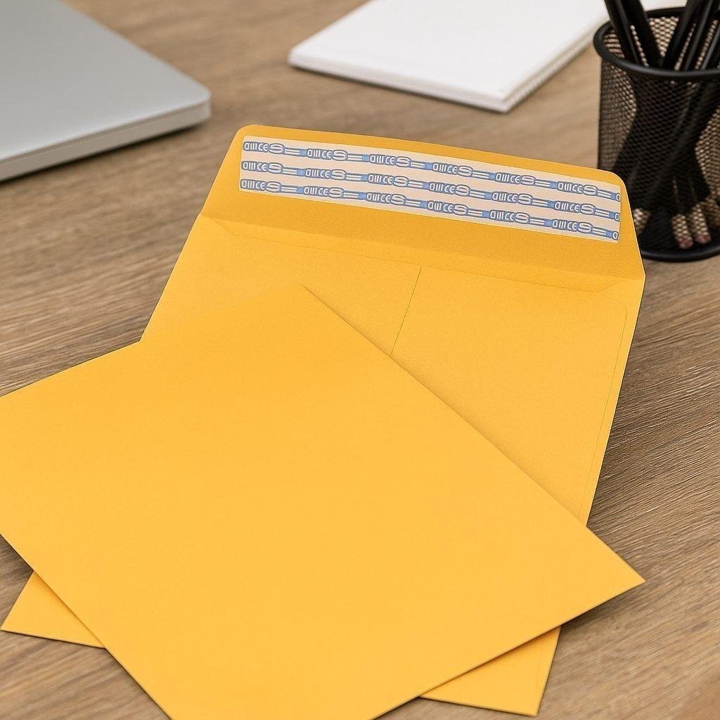 50 – Pack 6″x9″ Kraft Catalog Mailing Envelopes Mailers Peel Self Seal