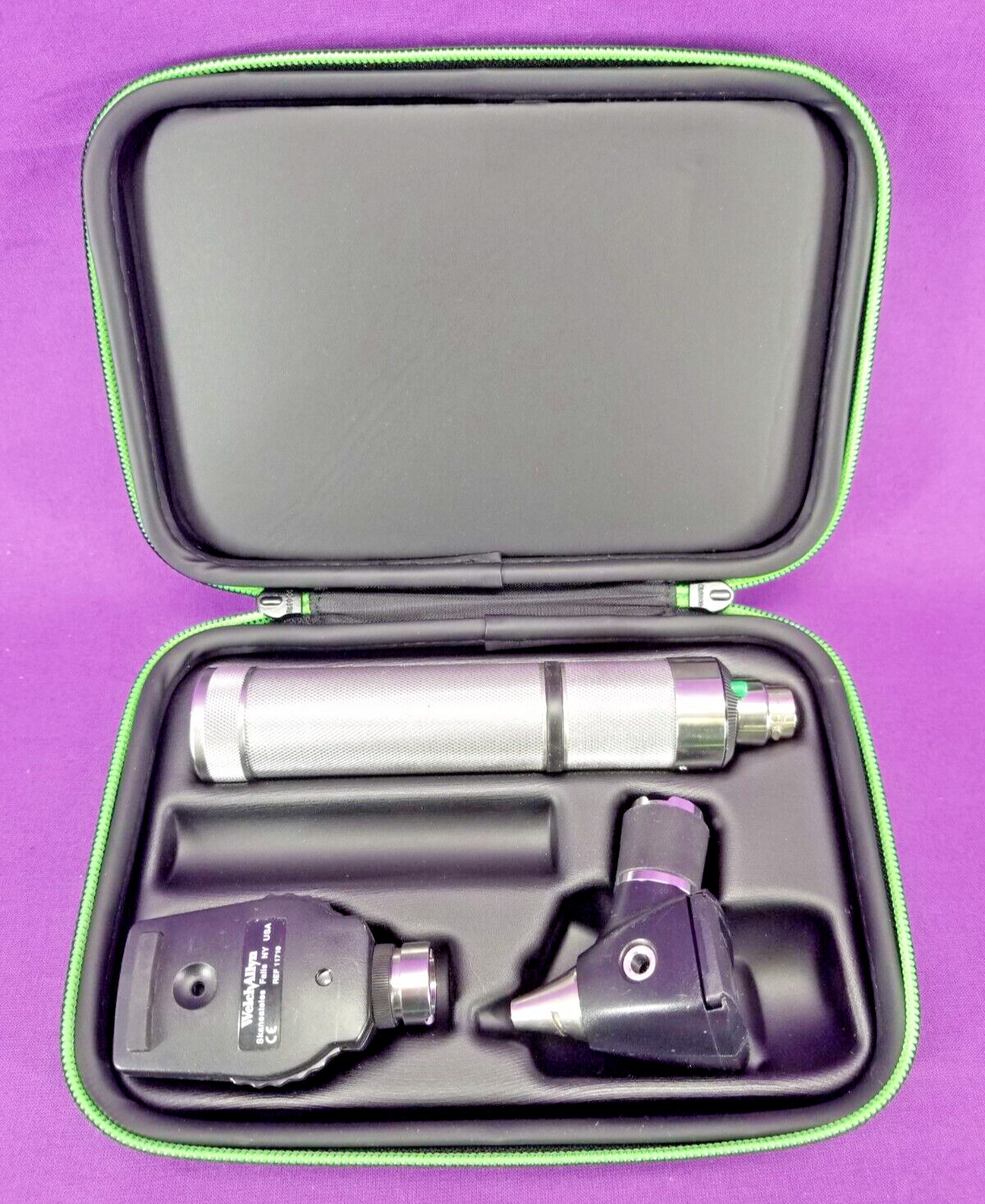 Welch Allyn 3.5v Student Set Otoscope Ophthalmoscope Plug-In Handle
